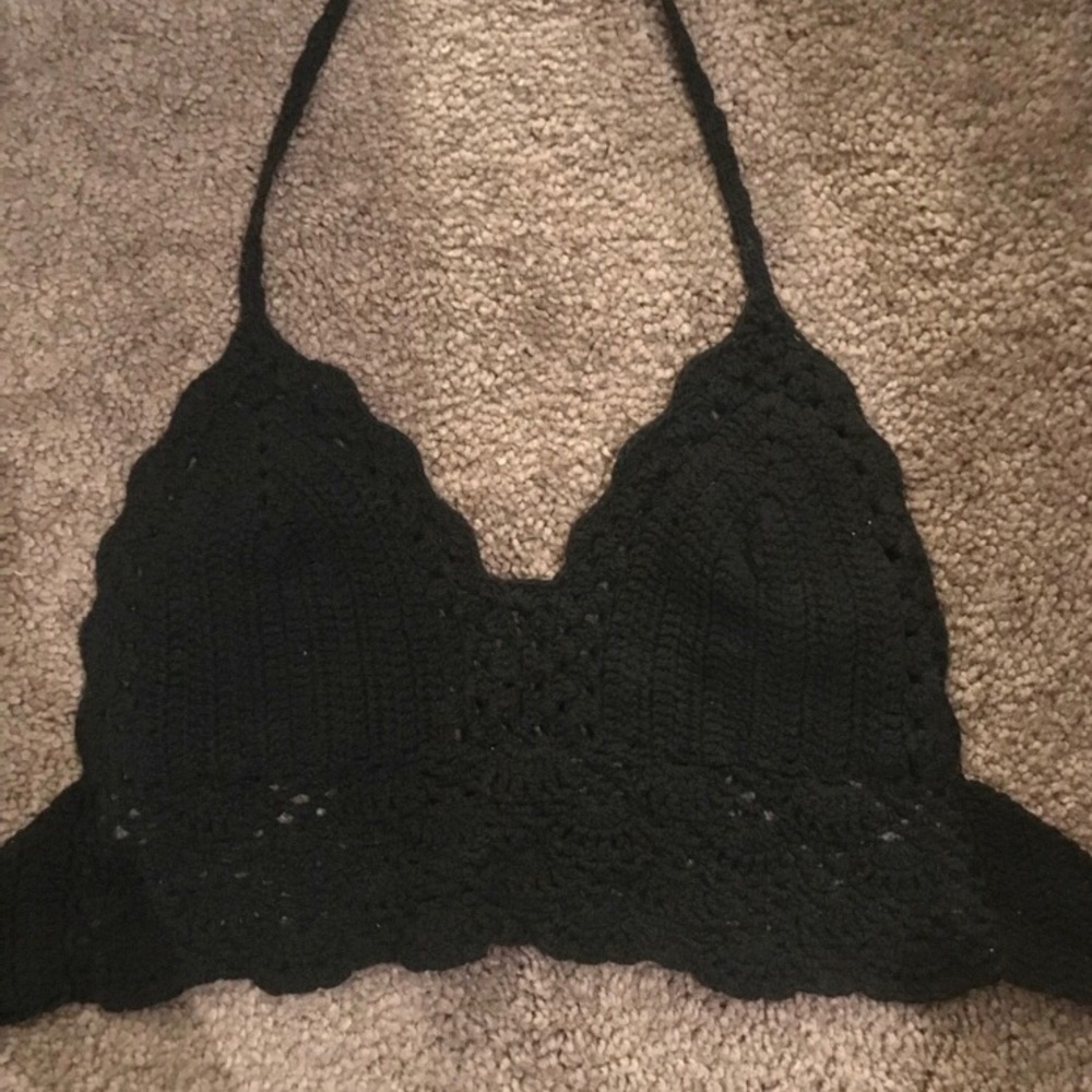 Crochet bralette